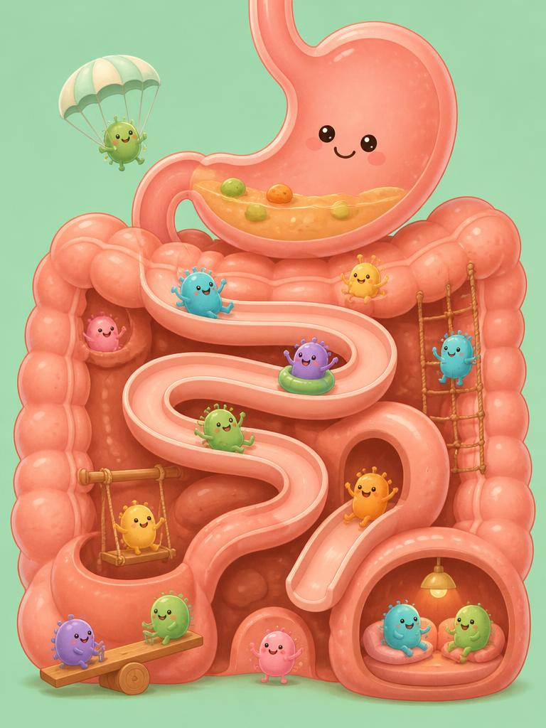 Cover illustration for The Digestion Journey
