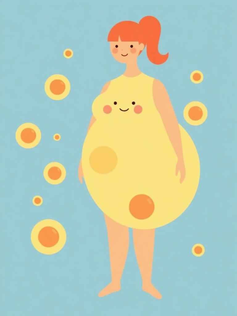 Cover illustration for All About Fat